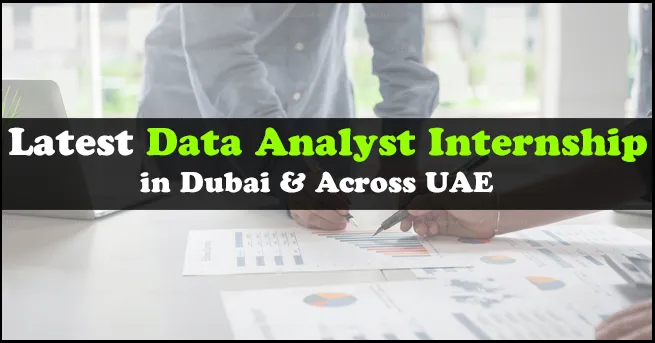 Data Analyst Internship in Dubai