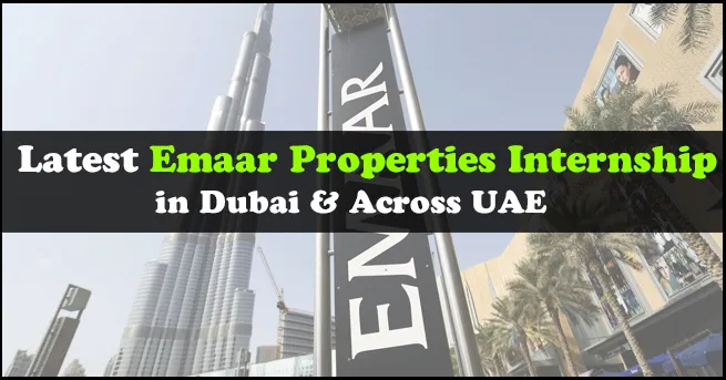 Emaar Properties Internship